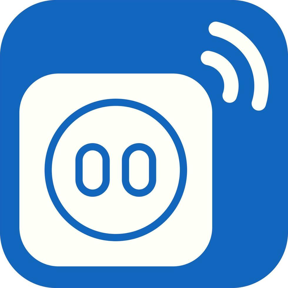 Smart Plug Vector Icon
