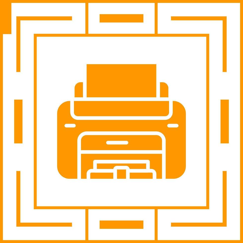 Laser Printer Vector Icon
