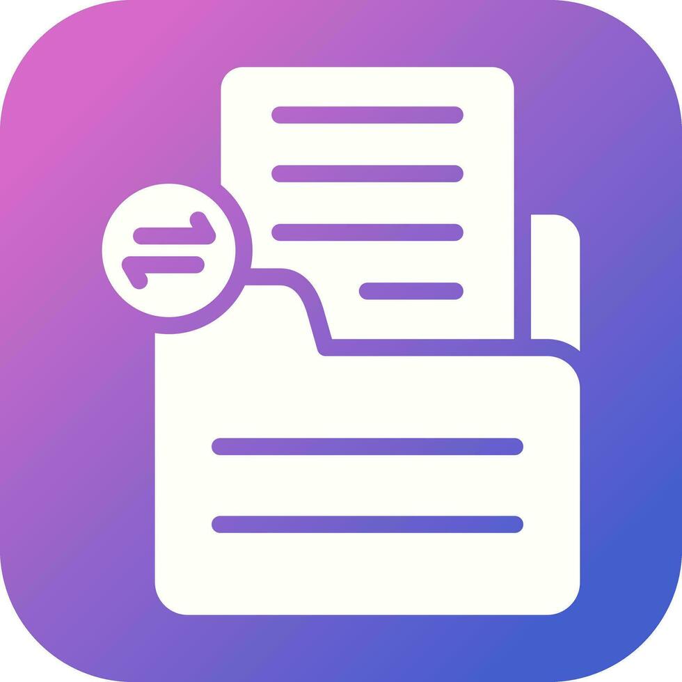 Document Share Vector Icon