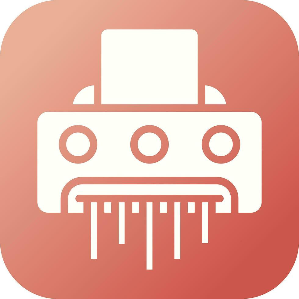 Document Cut Vector Icon
