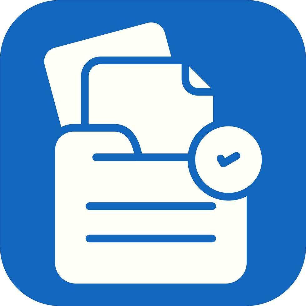 icono de vector de documento