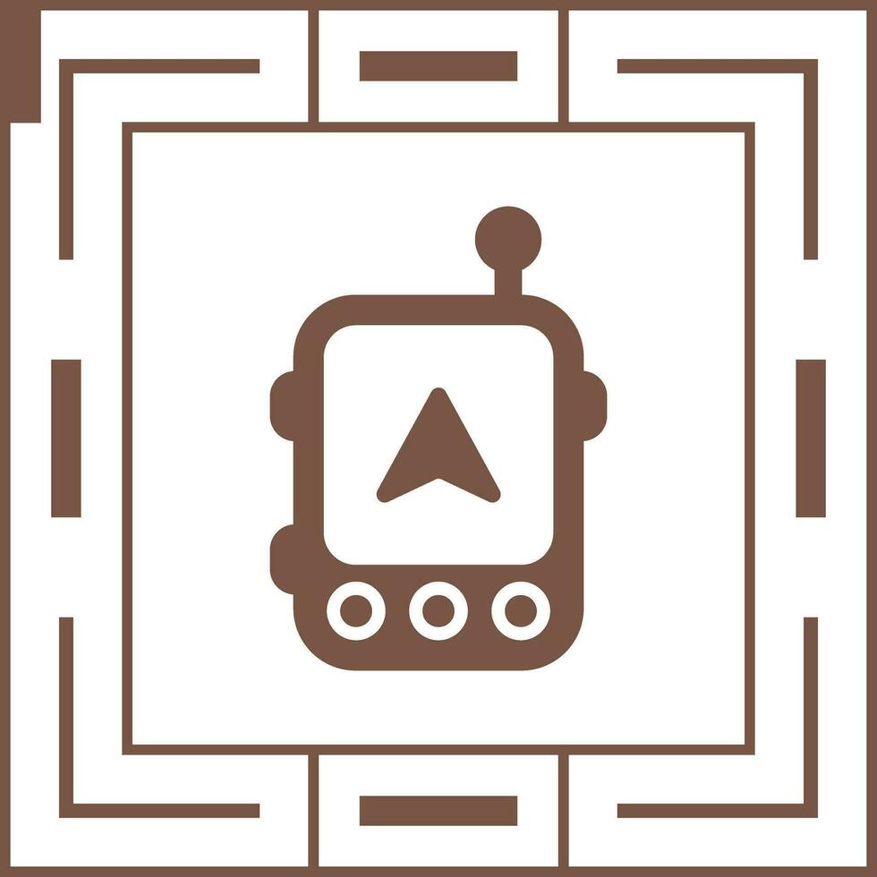 GPS Navigation Device Vector Icon
