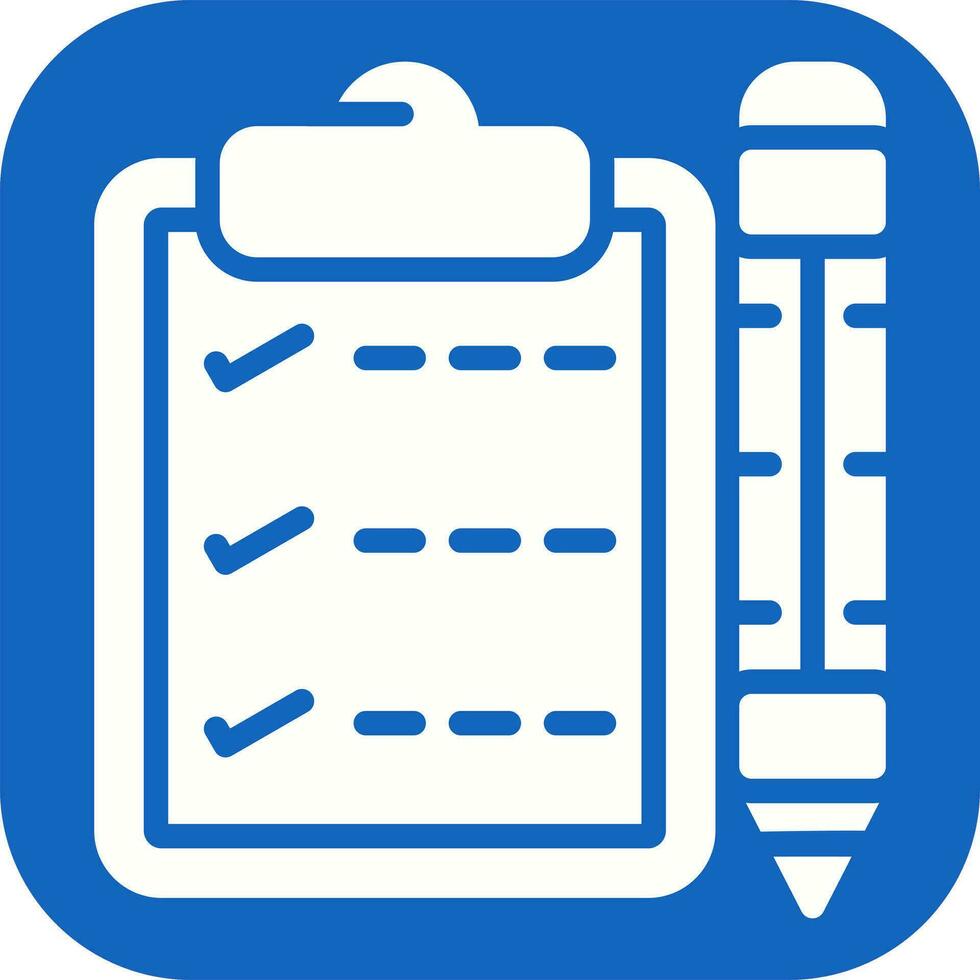 Writing pad Vector Icon