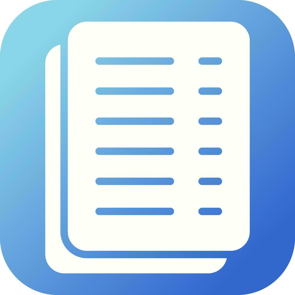 Document Vector Icon