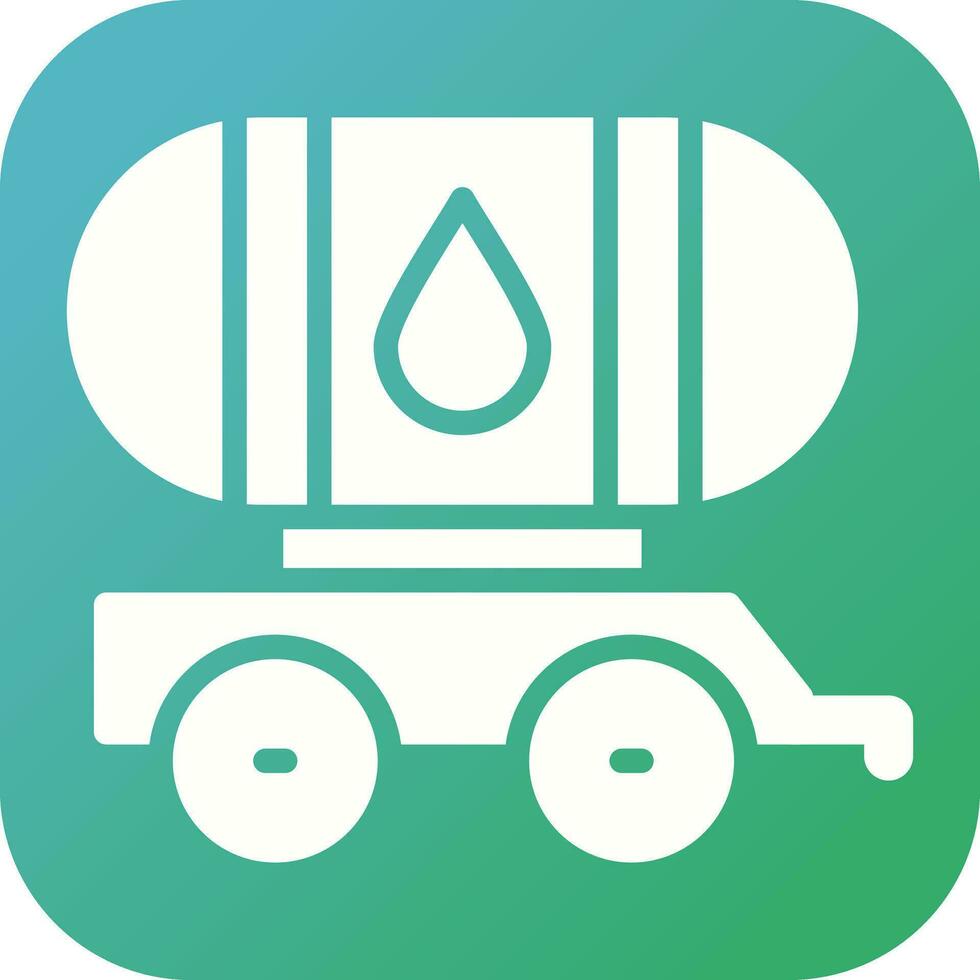 Tanker Truck Vector Icon