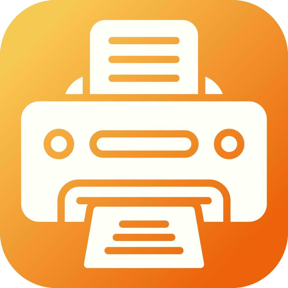 Printer Vector Icon