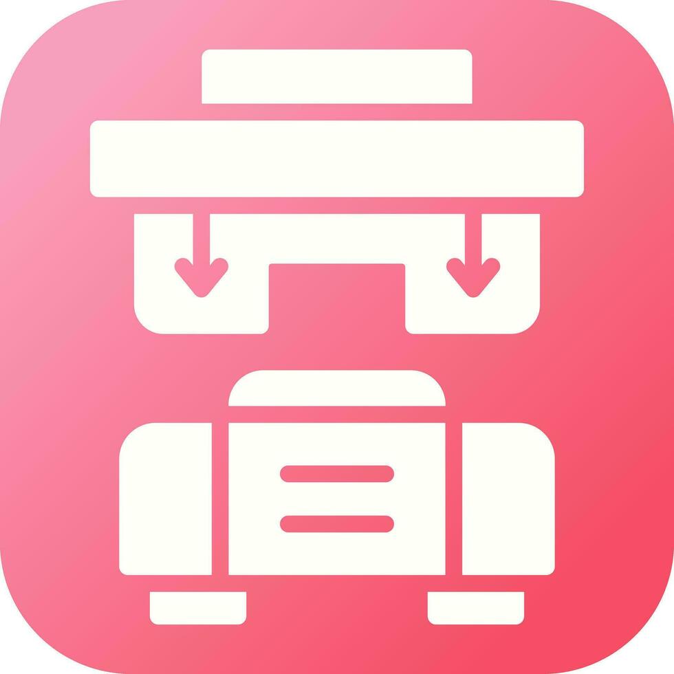 Press Machine Vector Icon