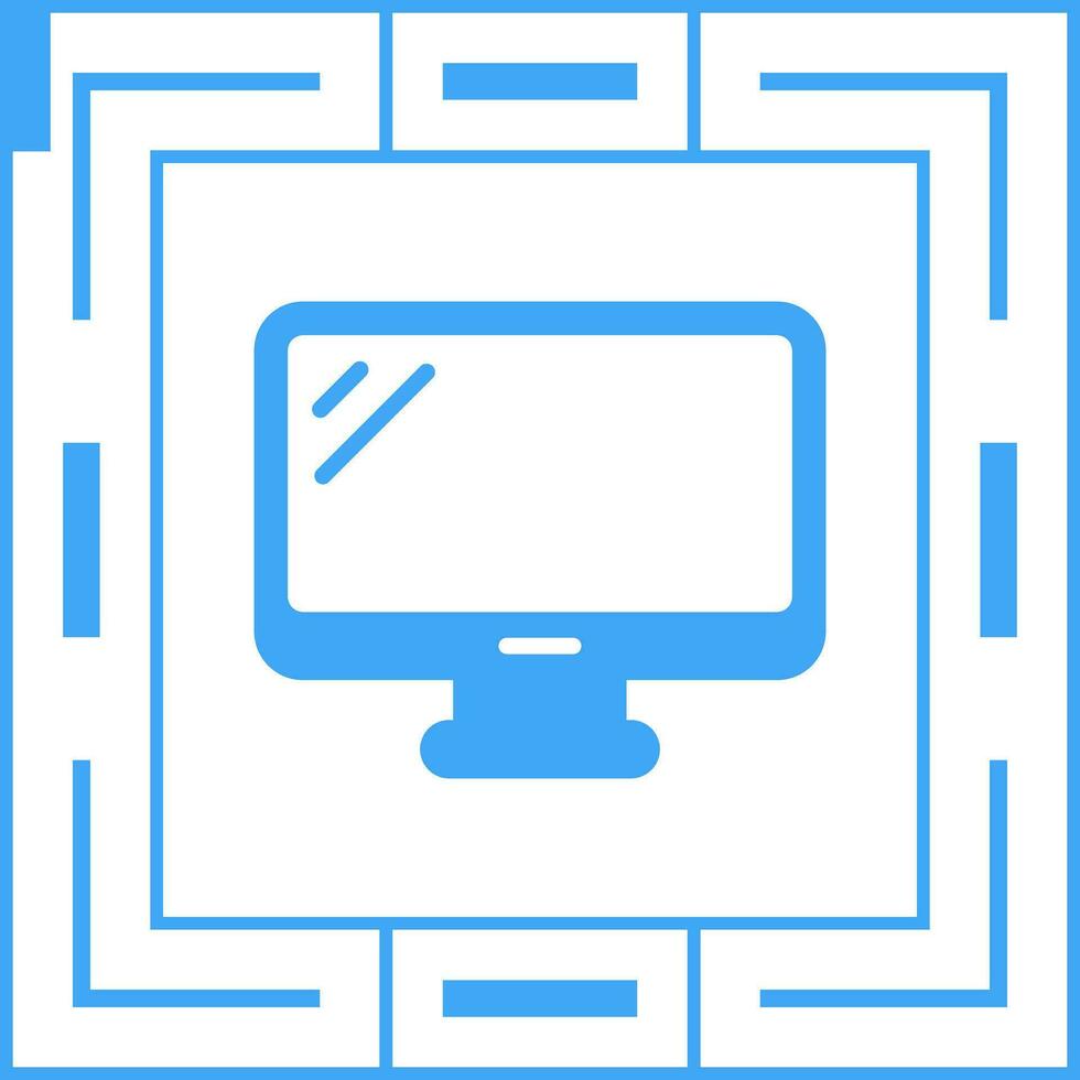 Monitor Vector Icon