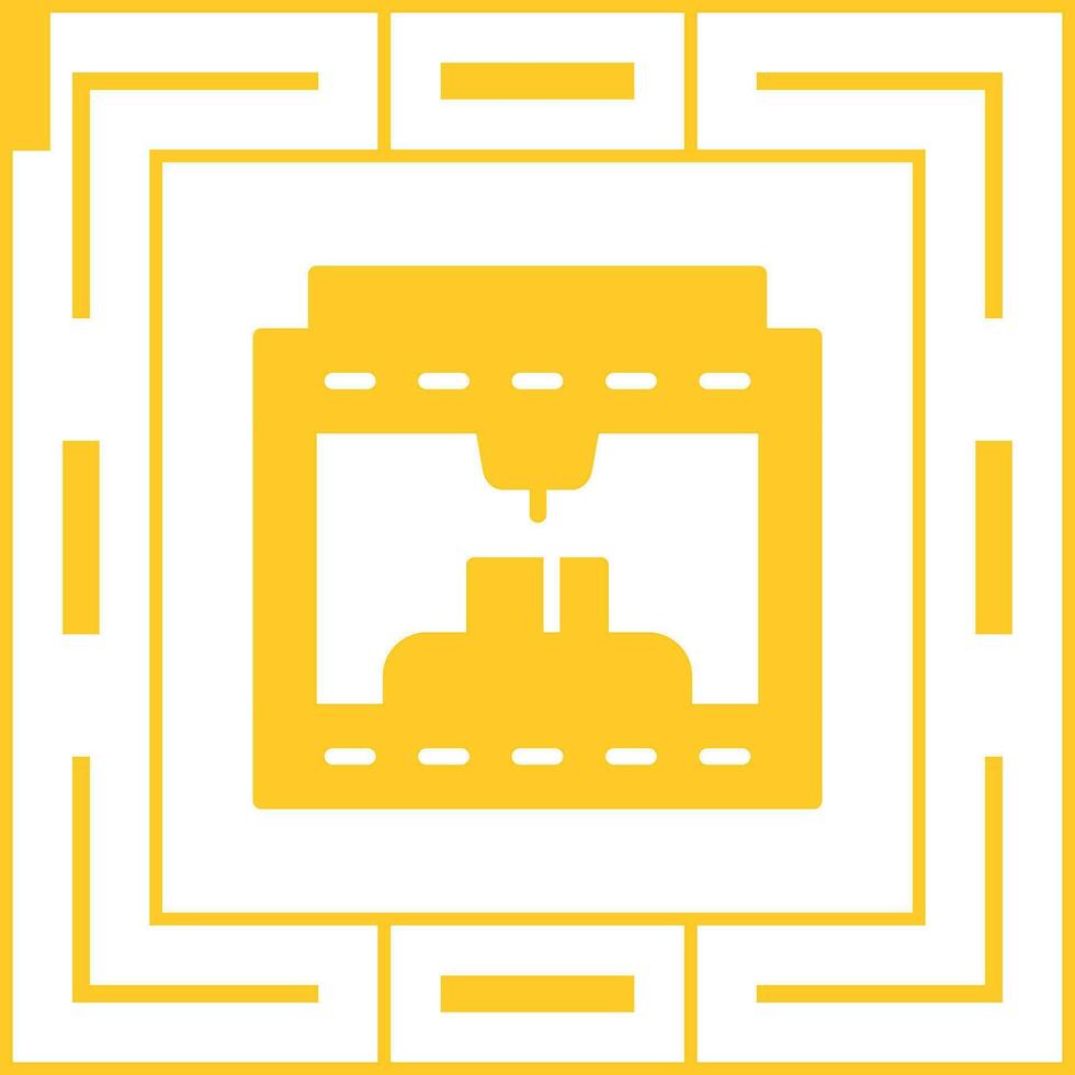 3d Printing Vector Icon