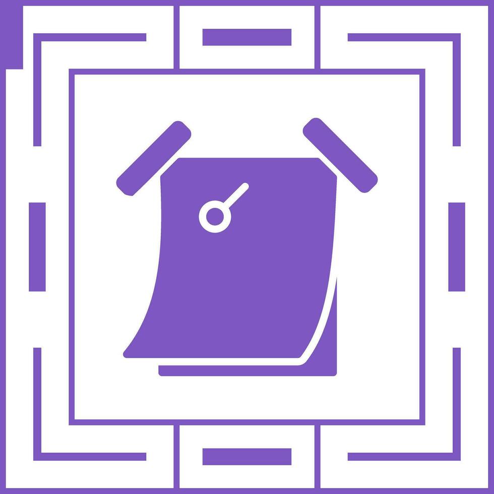 Sticky note with a thumbta Vector Icon