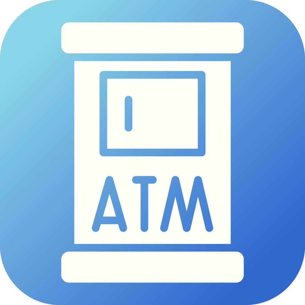 Atm Machine Vector Icon