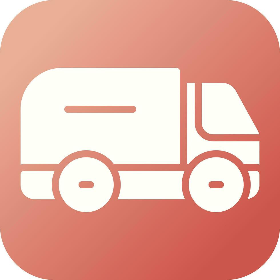 Truck Side Vector Icon