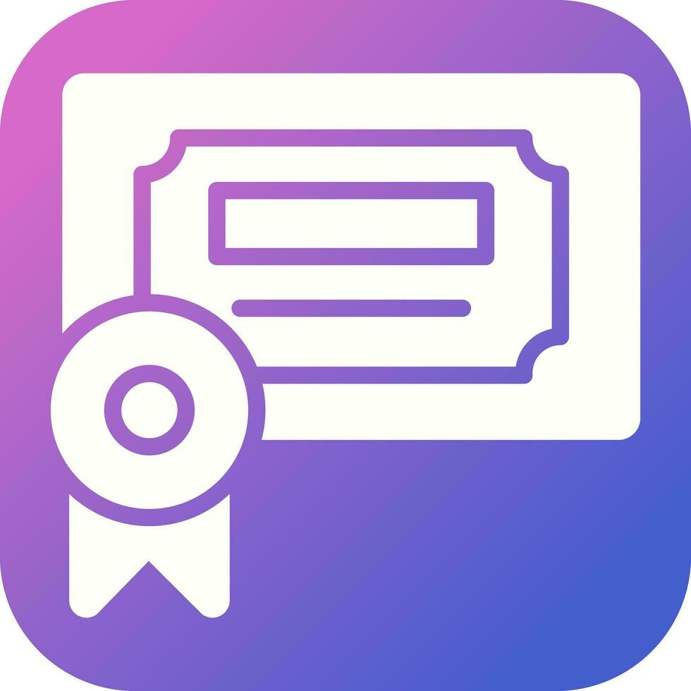 Certification Vector Icon