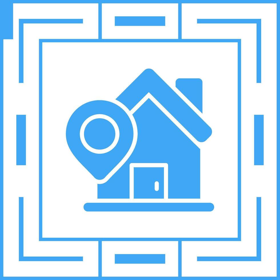 Home Location Vector Icon