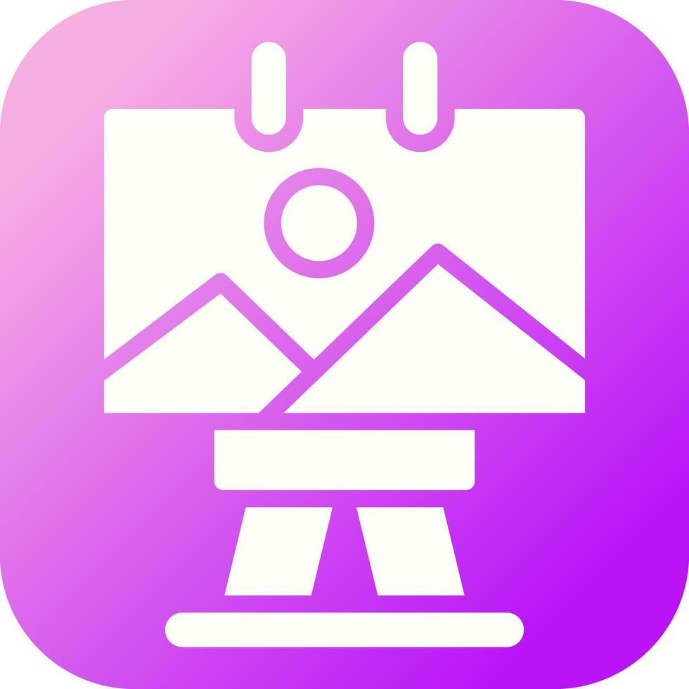 Canvas Vector Icon