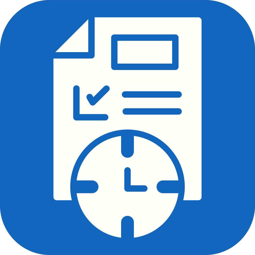 Deadline Vector Icon