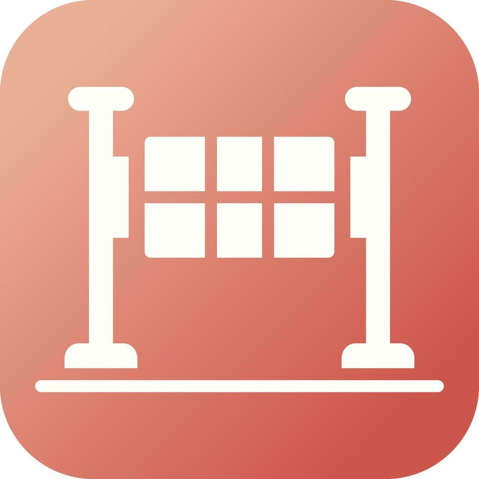 Finish Line Vector Icon