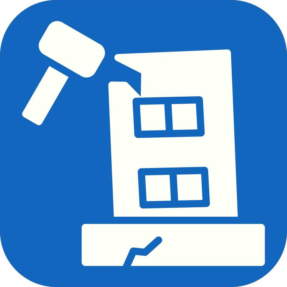 Industry Disruption Vector Icon