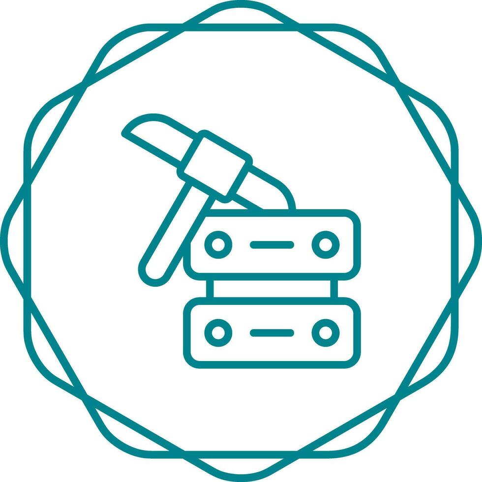 Data Mining Vector Icon