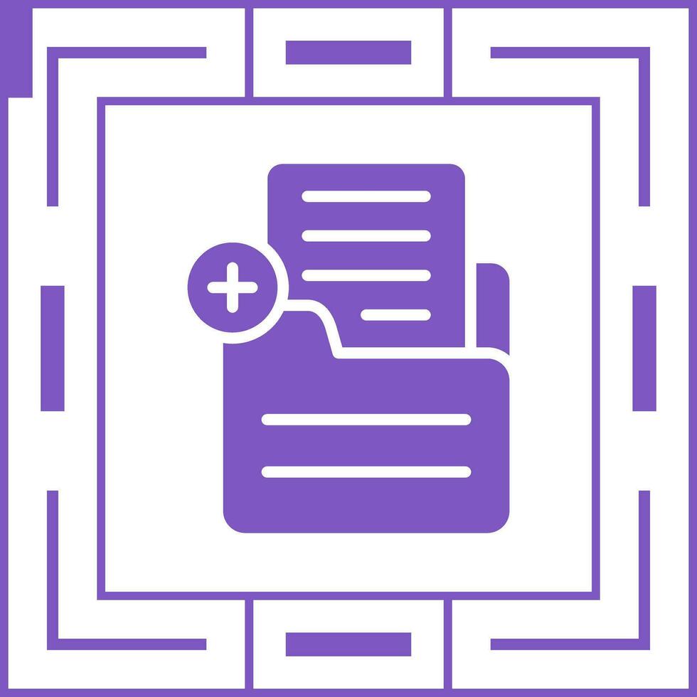 Document Add Vector Icon