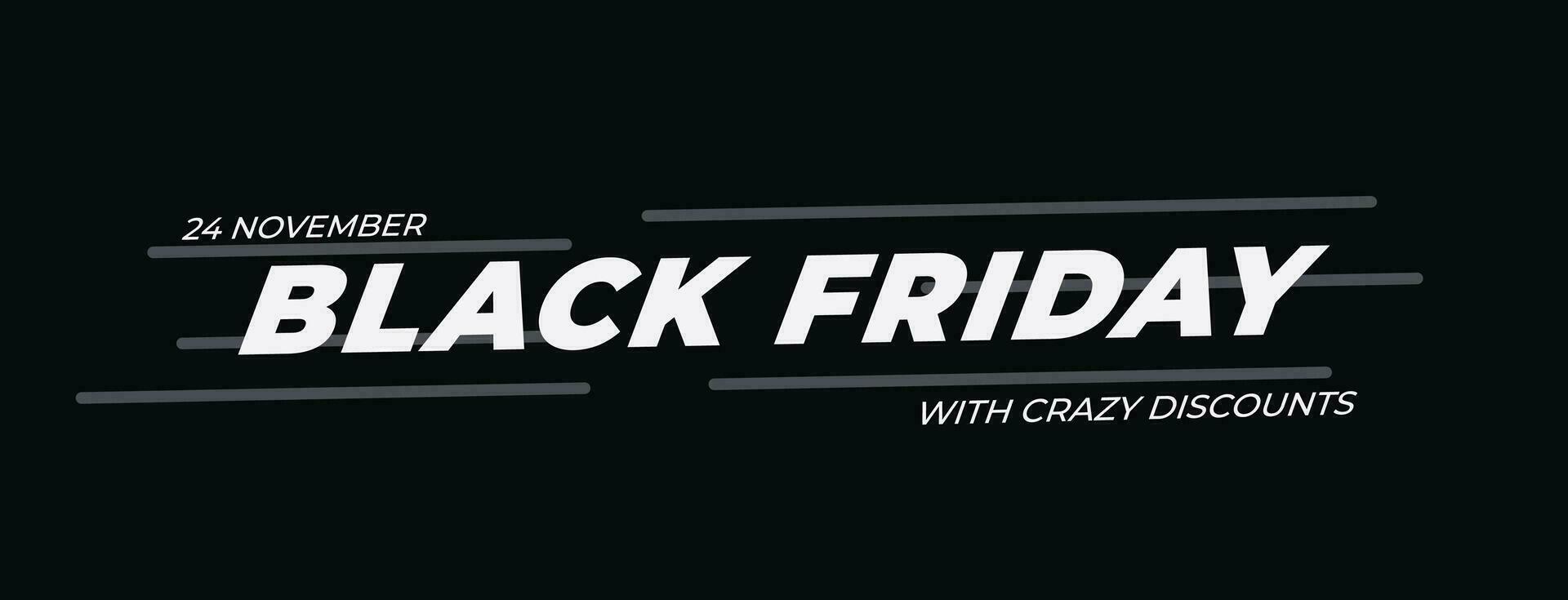 Fast or motion black friday post design vector