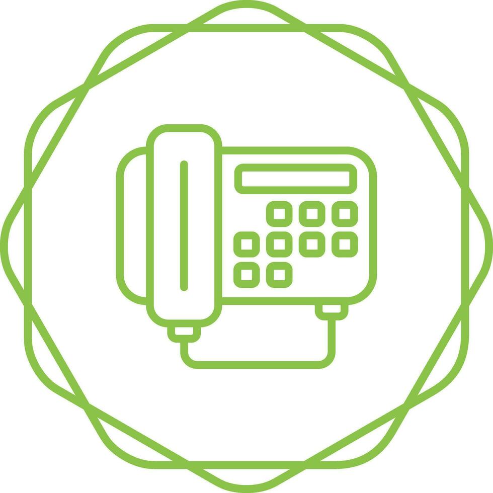 Fax Machine Vector Icon