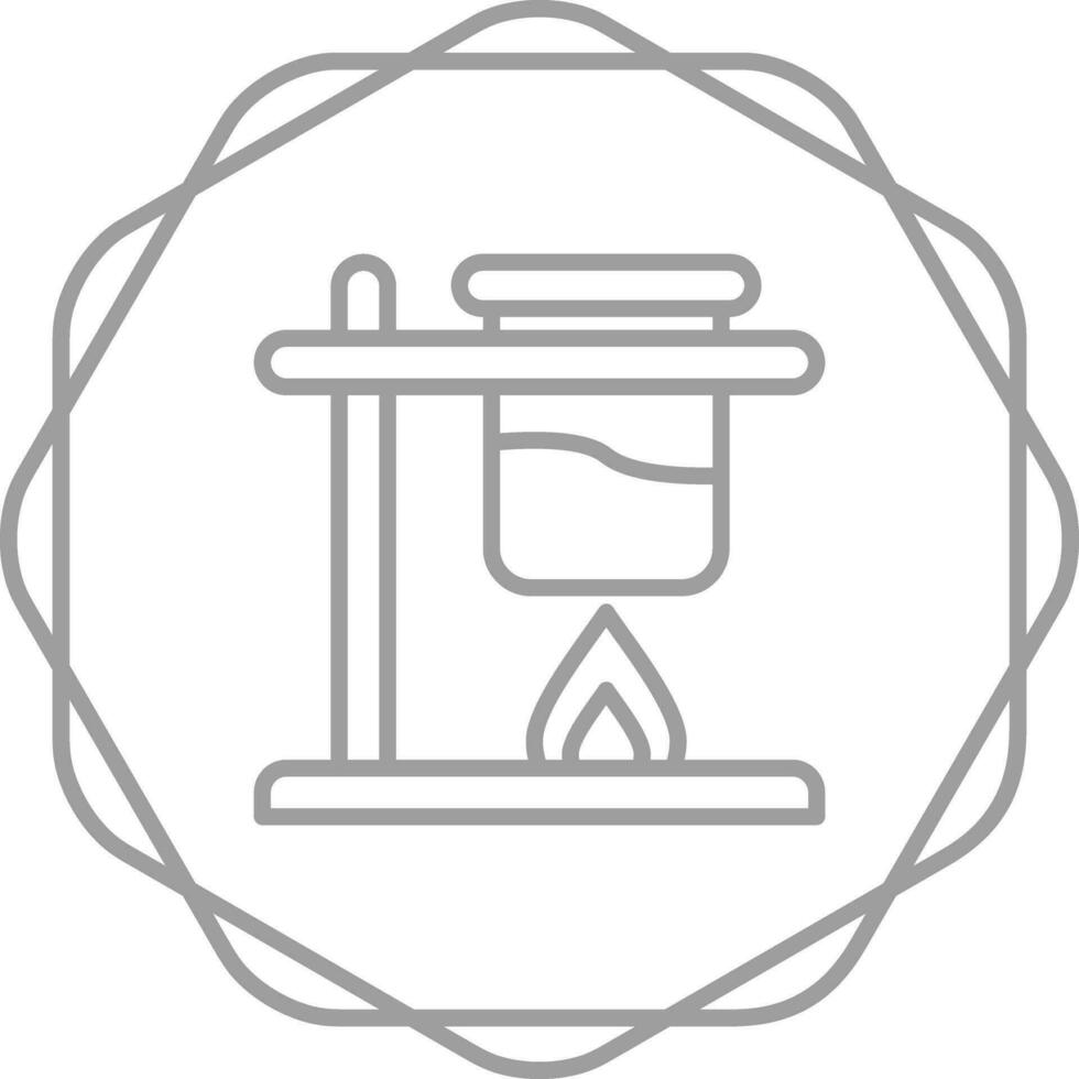 Bunsen Burner Vector Icon