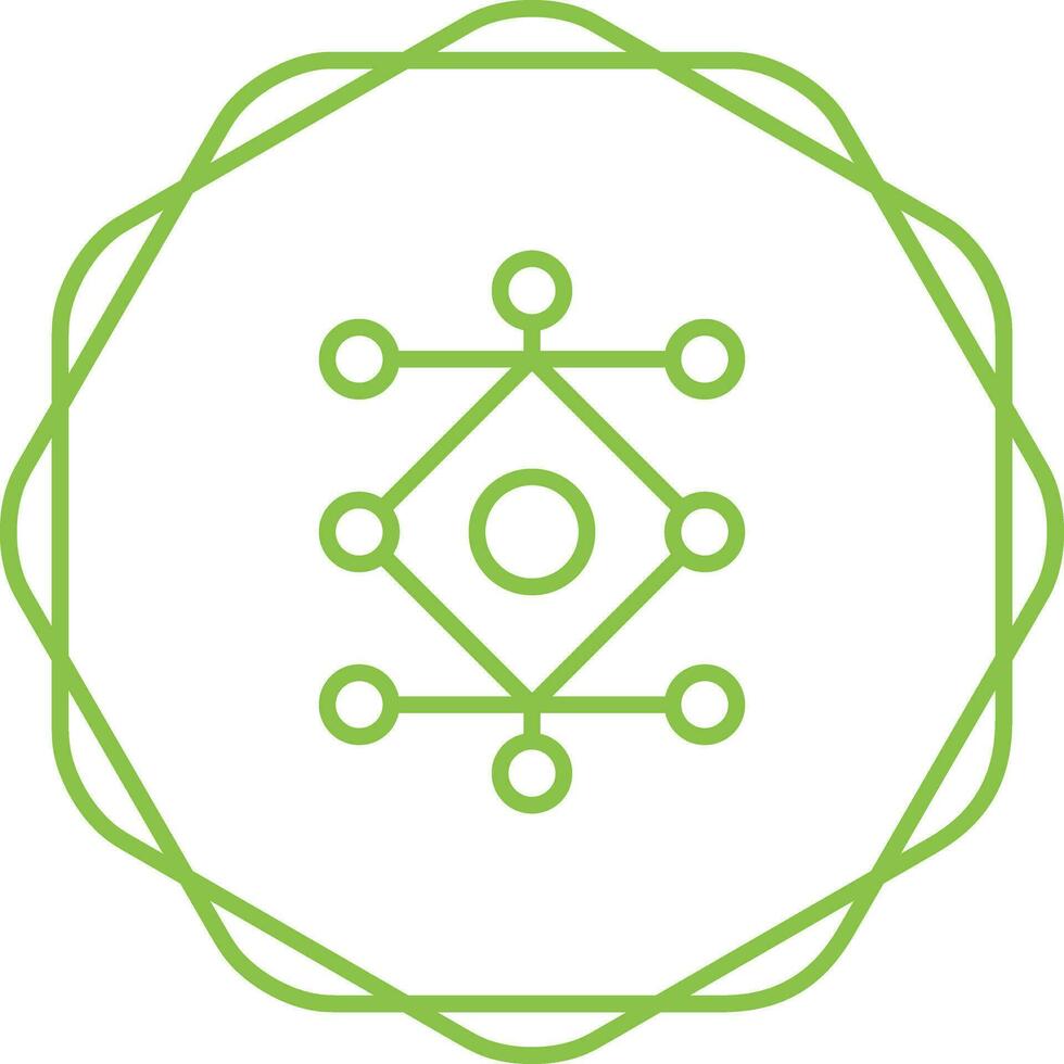 Network Analysis Vector Icon
