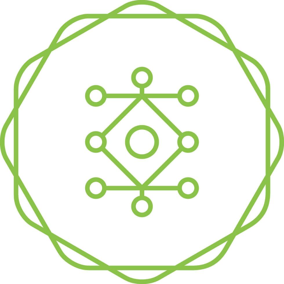 Network Analysis Vector Icon