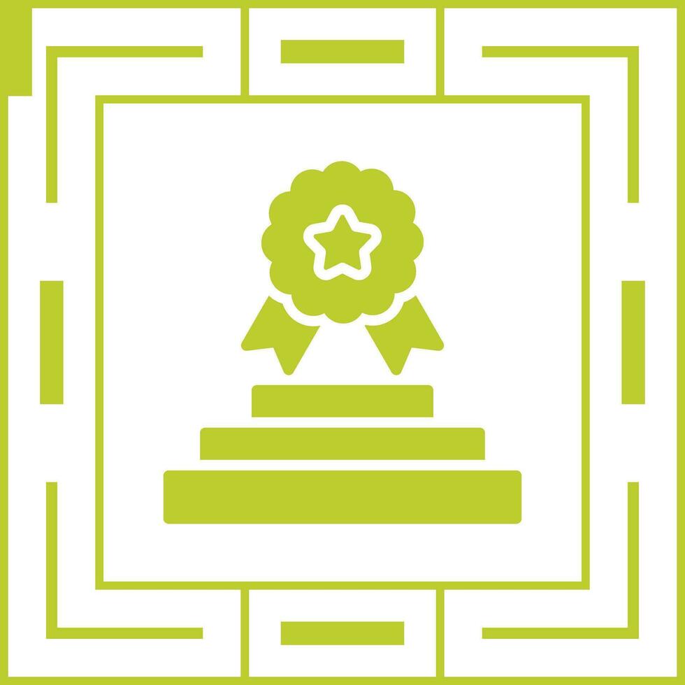 icono de vector de primer premio