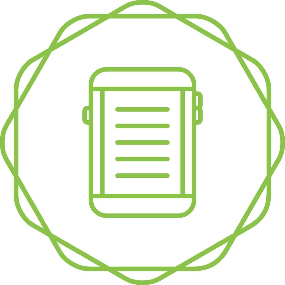 E-reader Vector Icon