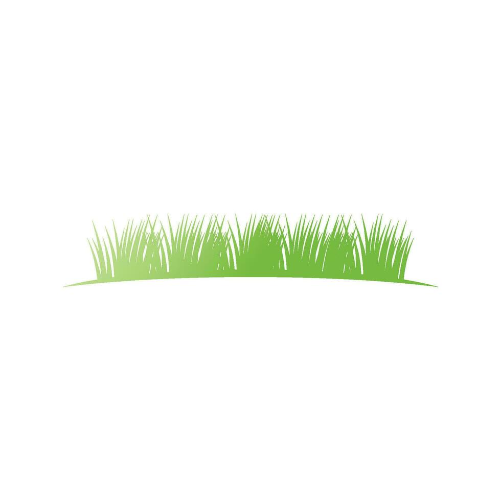 Grass  grassland green natural vector logos vector business element and symbol design