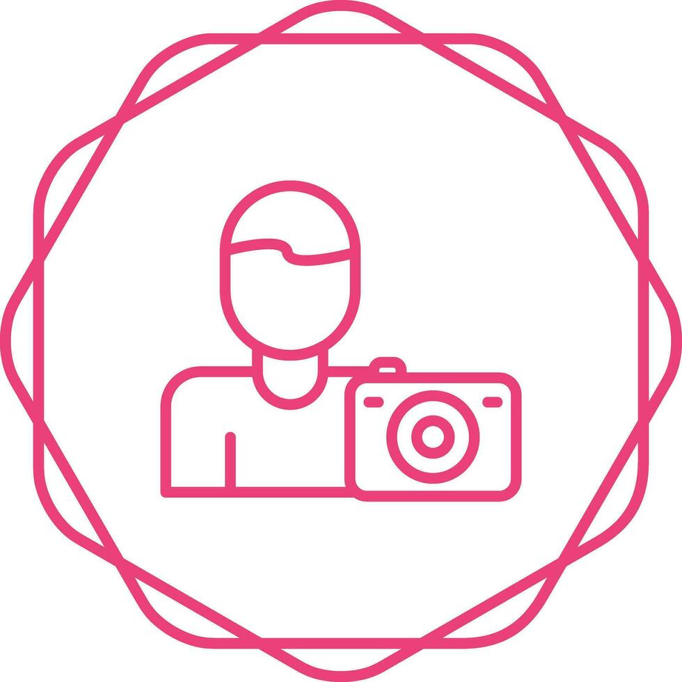 Photographer Vector Icon