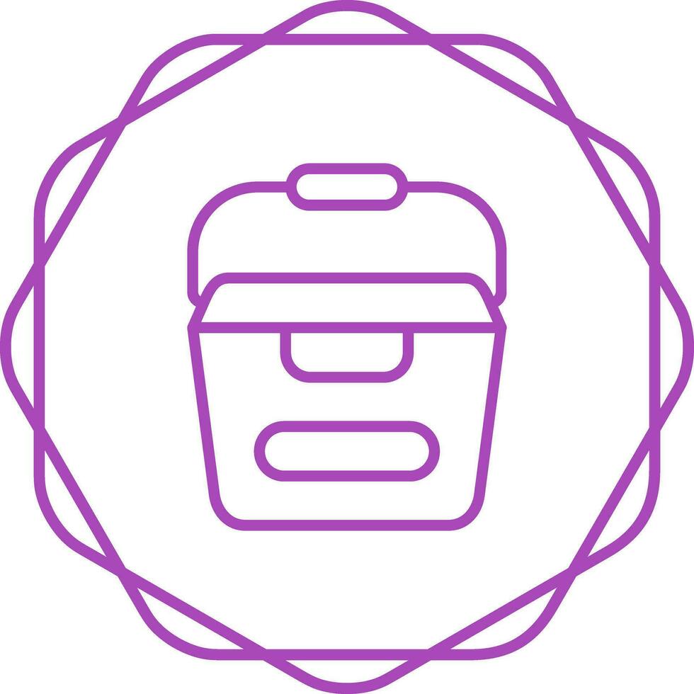 Portable water container Vector Icon