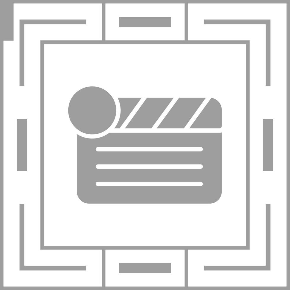 Clapper Board Vector Icon