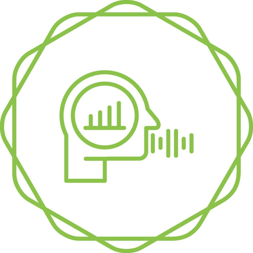 Voice Analytics Vector Icon