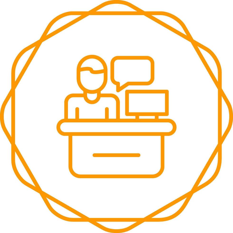 Academic Advisor Vector Icon