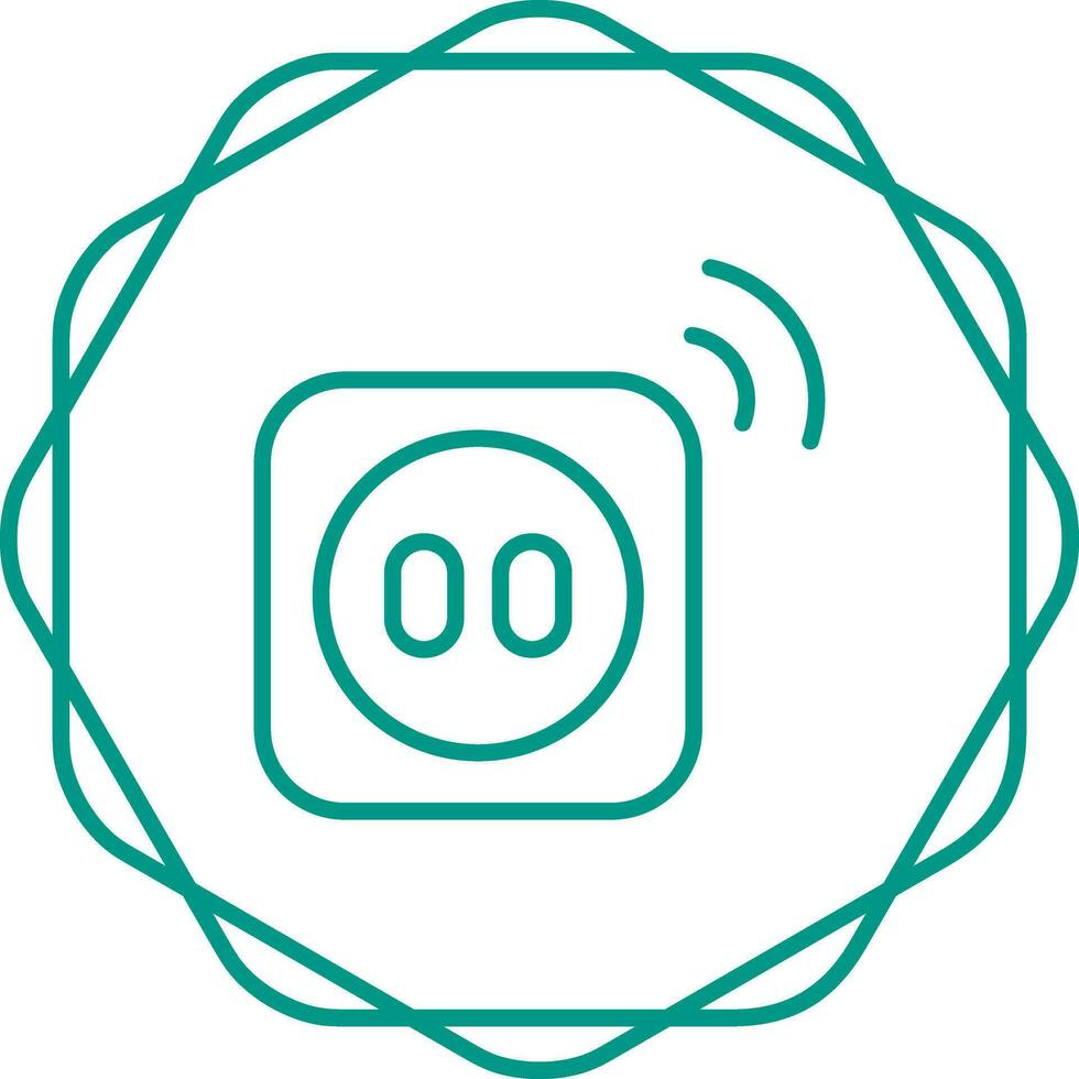 Smart Plug Vector Icon