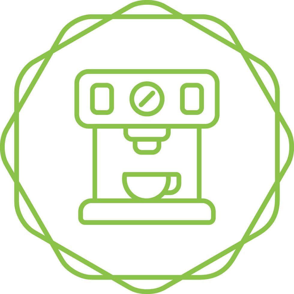 Coffee Maker with Wi-Fi Vector Icon