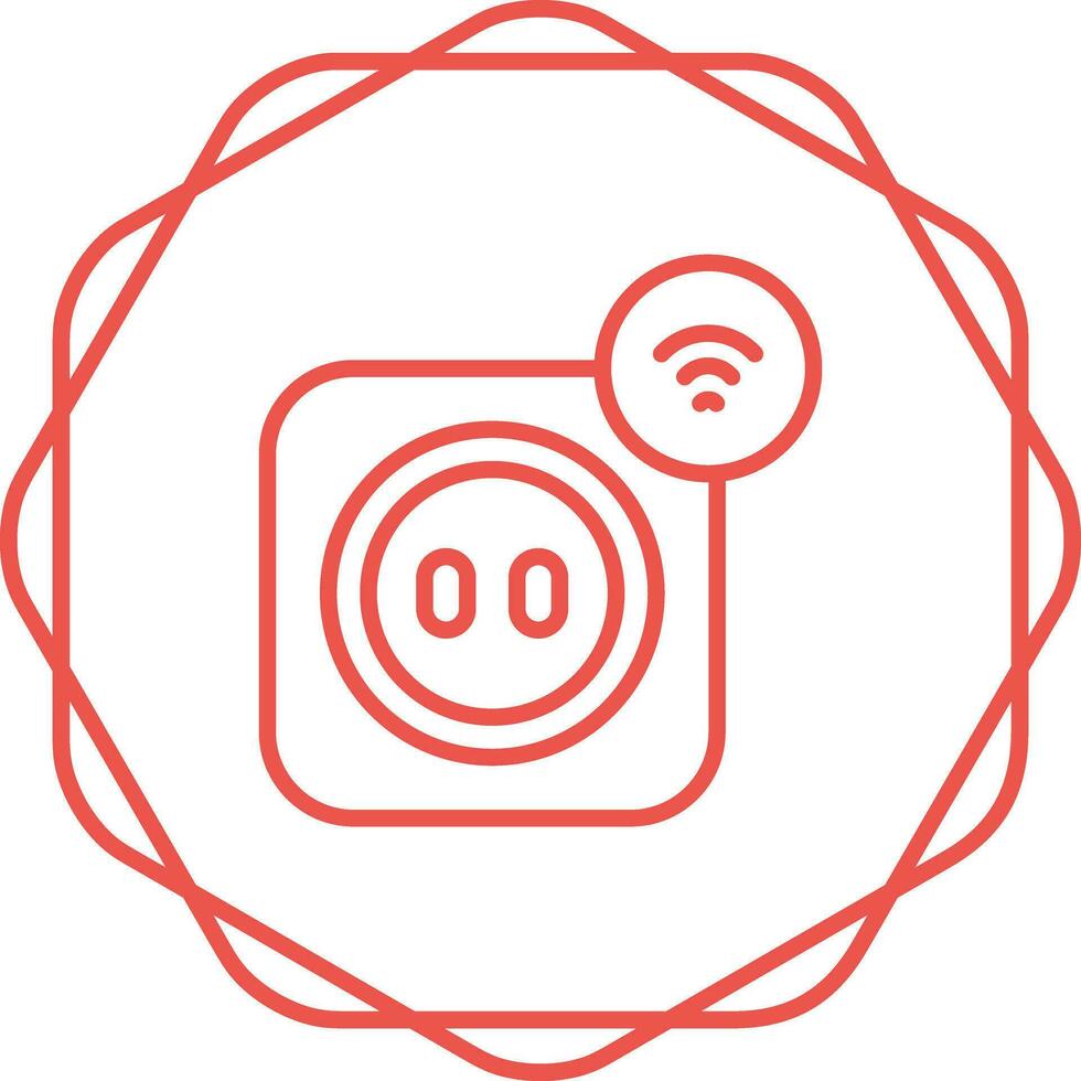 Smart Plug Vector Icon