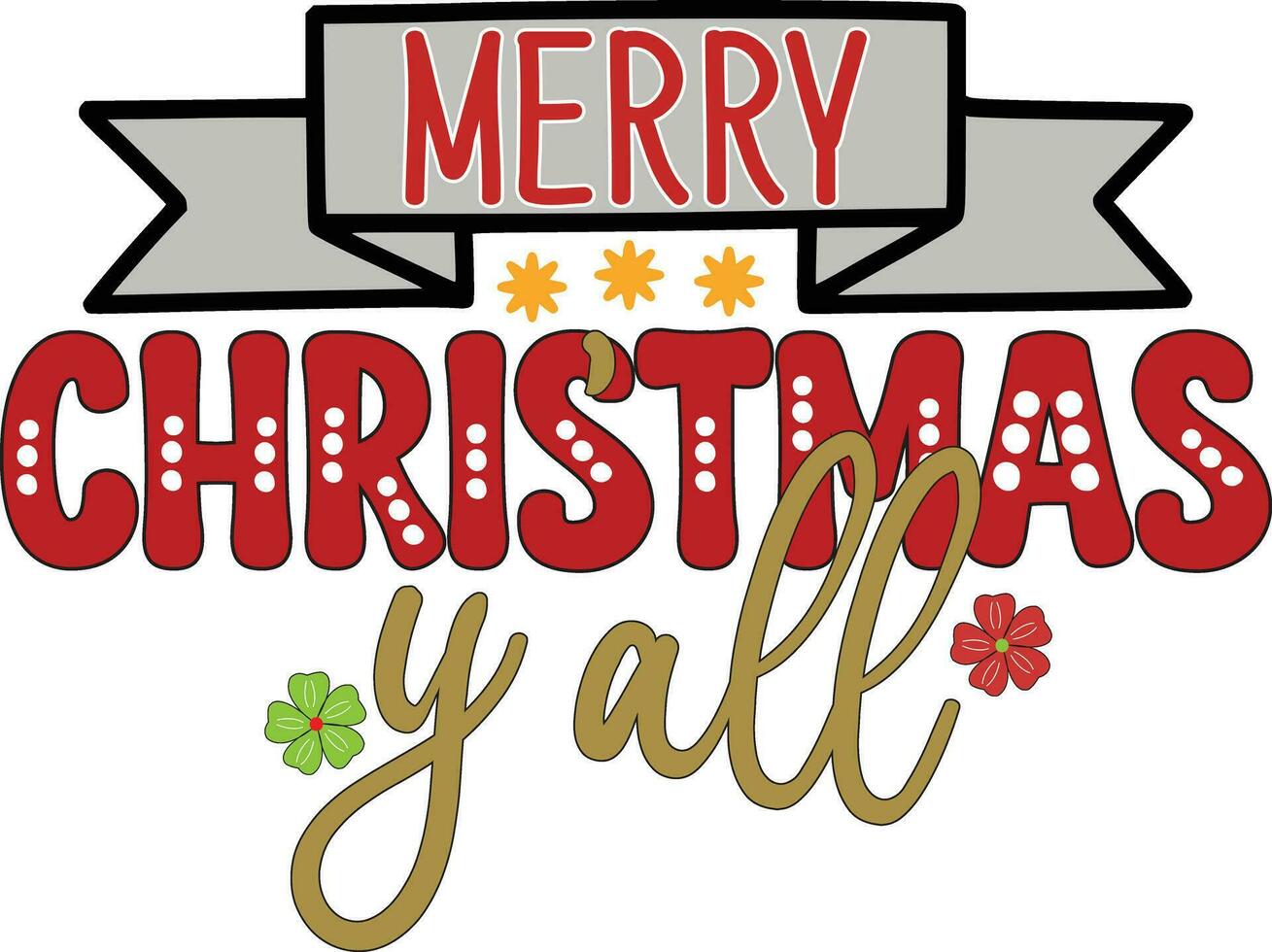 Christmas Quotes Vector Design Vol-1