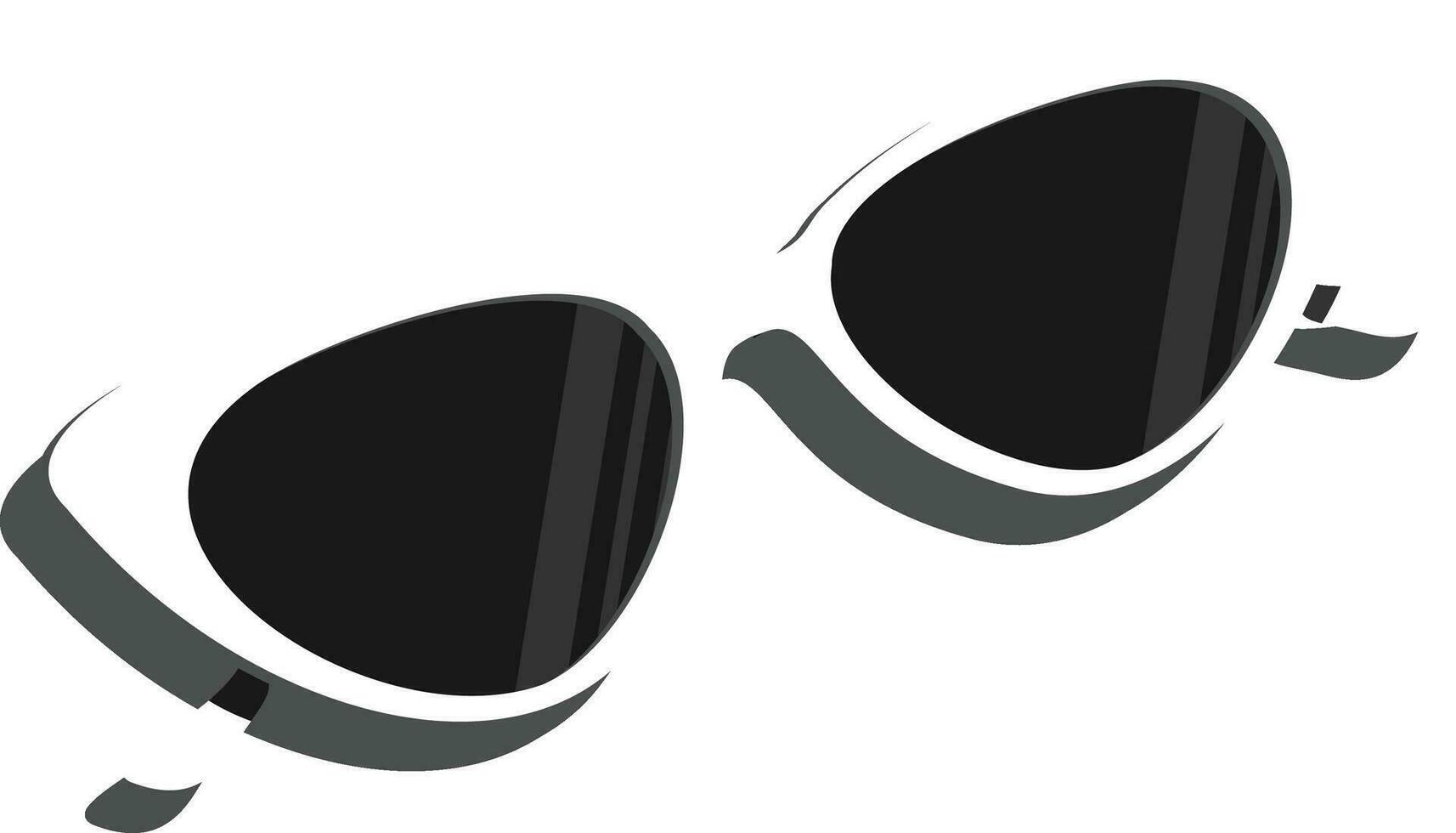 summer sunglasses illustration hand draw vector