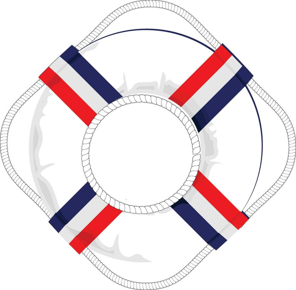 Cartoon Swimming Life Buoy,RingBeach vector
