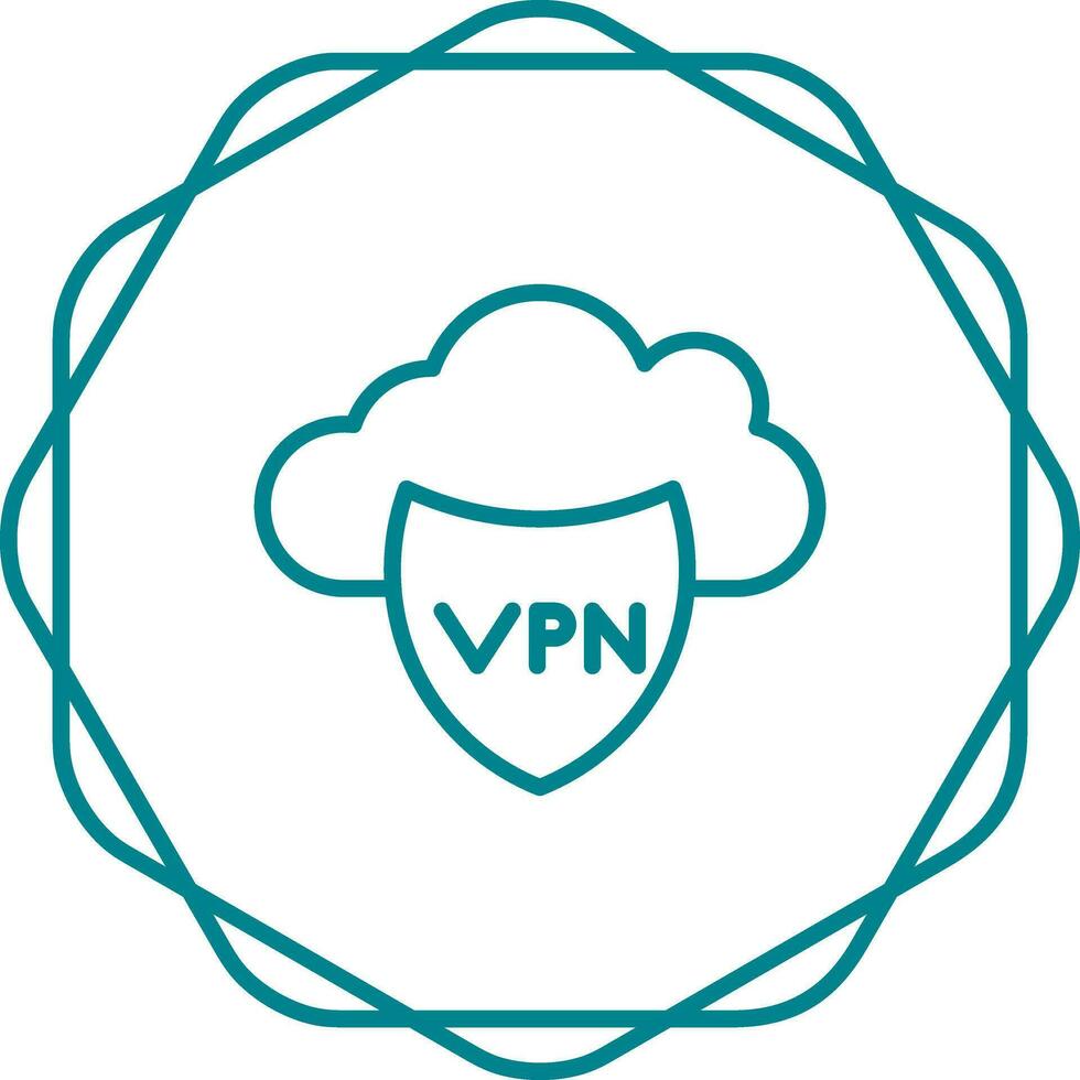Virtual Private Network Vector Icon