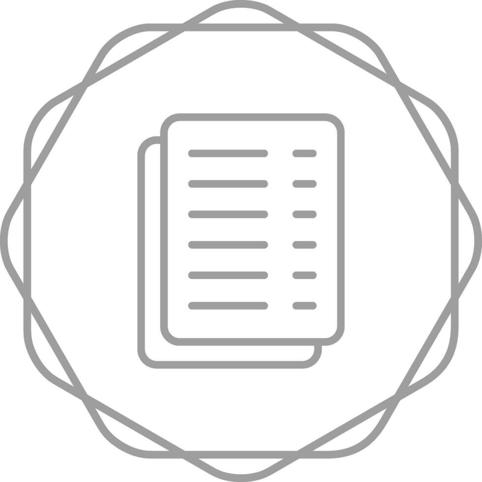 Document Vector Icon