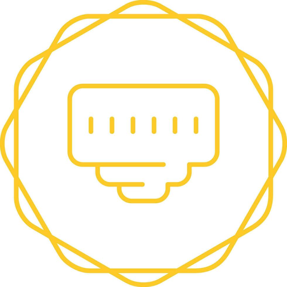 Ethernet Port Vector Icon