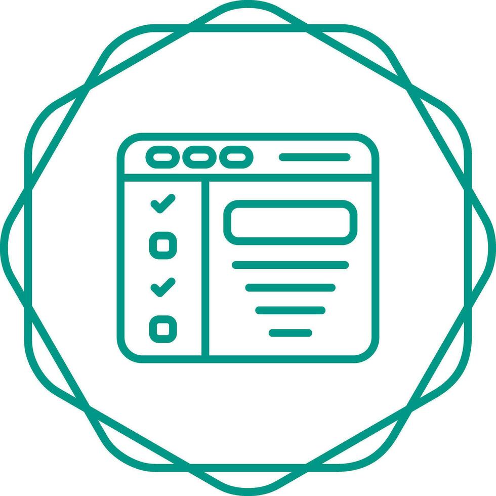 Design Brief Vector Icon