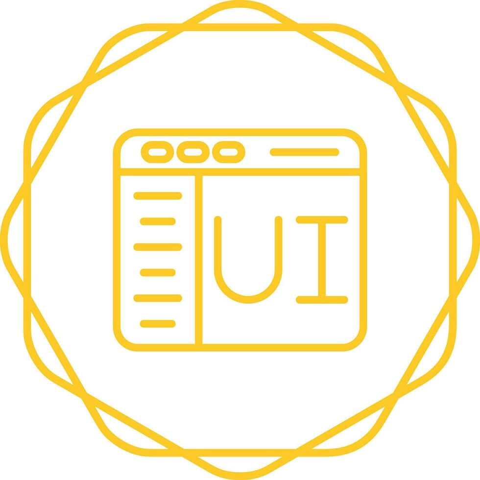 User Interface Vector Icon