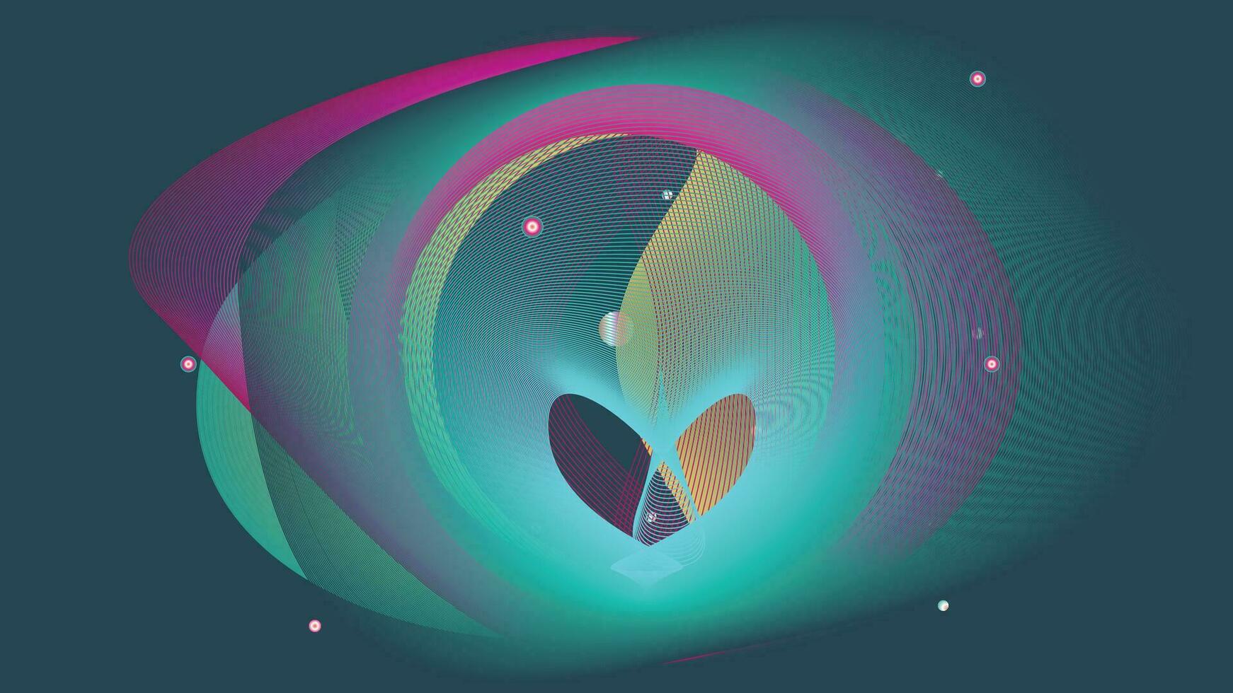 Abstract space wavy line background for your creative project. You can use this design for your wonderful project and make your work more attractive and stunning. vector