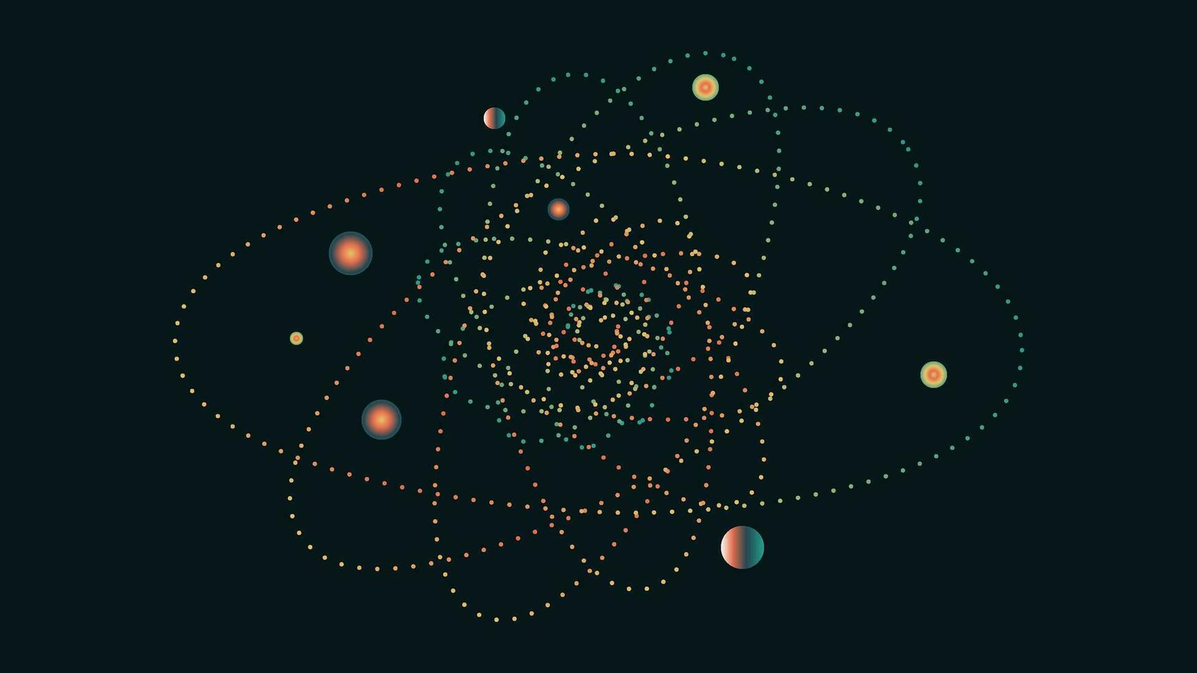 resumen espiral galaxia nebulosa antecedentes en azul sombra. esta creativo antecedentes será ayuda tu proyecto más creativo y futurista. esta creativo antecedentes lata ser usado como un bandera o página web vector